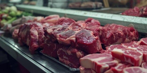 Display Lighting Affects Meat Photography